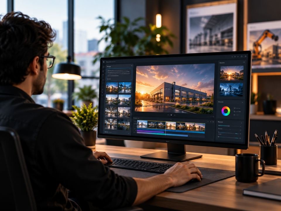Directed AI production workflow